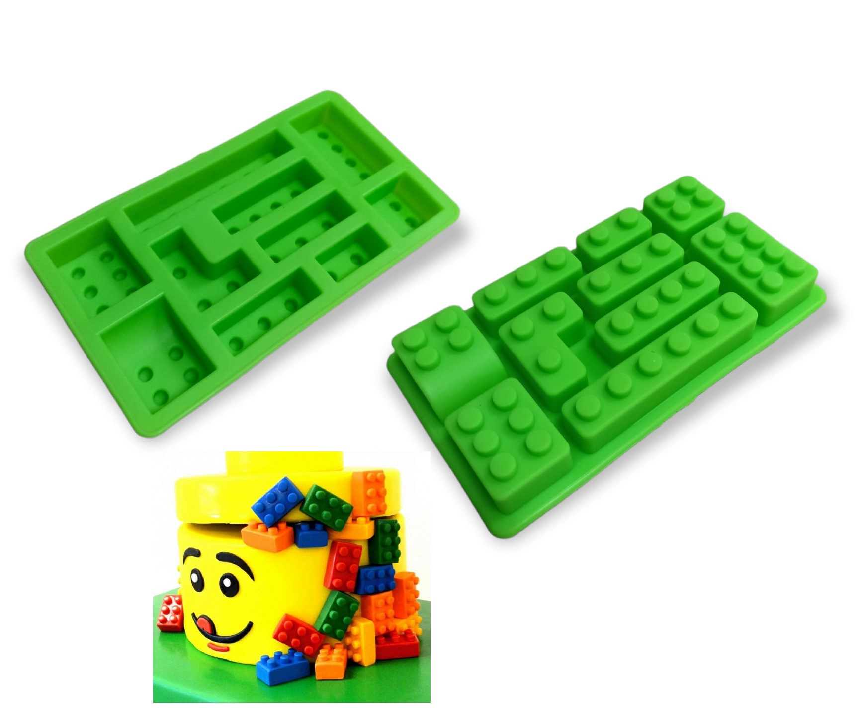 Silikonski kalup Lego kocke