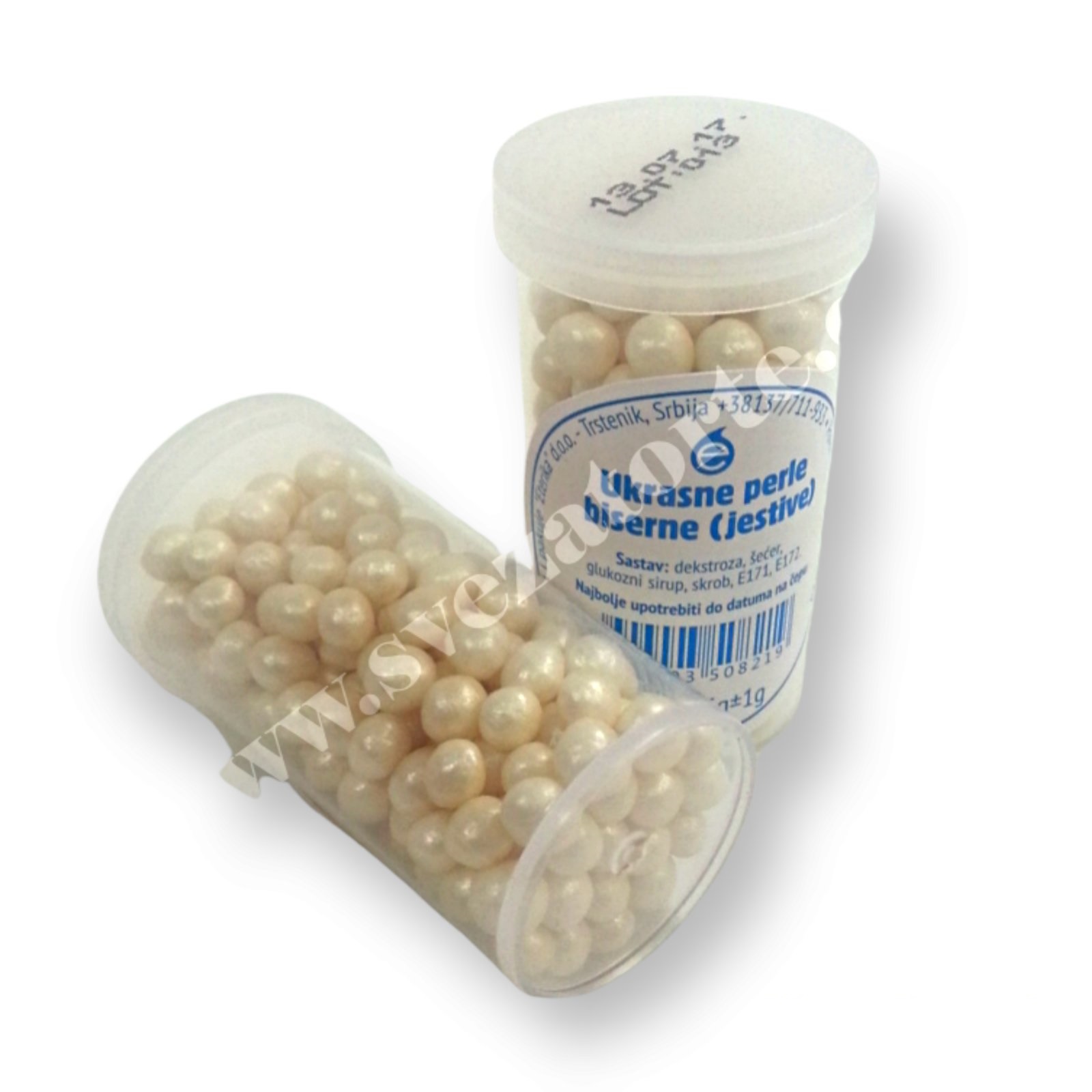 Šećerne dekorativne jestive perle - Biserne