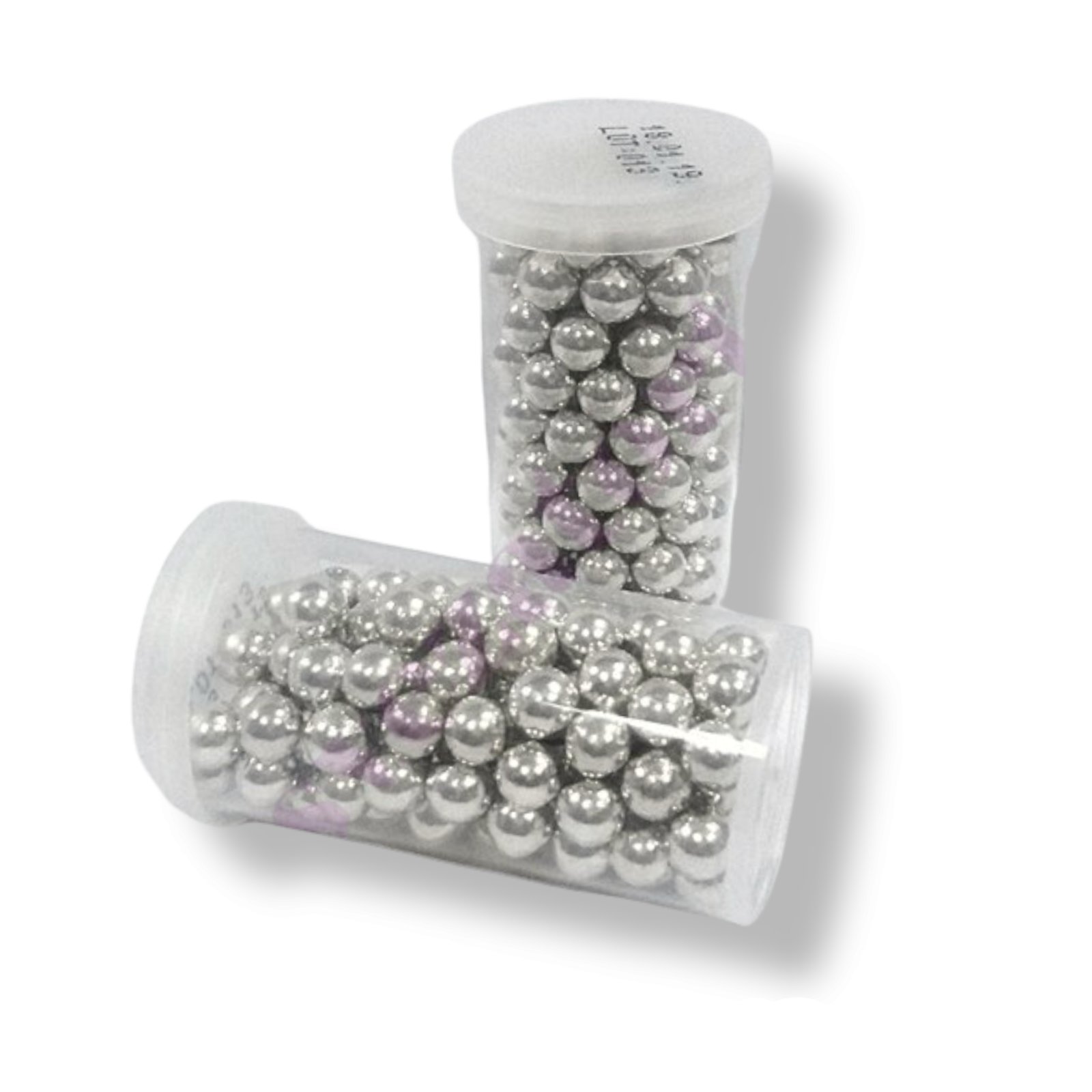Šećerne dekorativne jestive perle - Srebrne 6mm